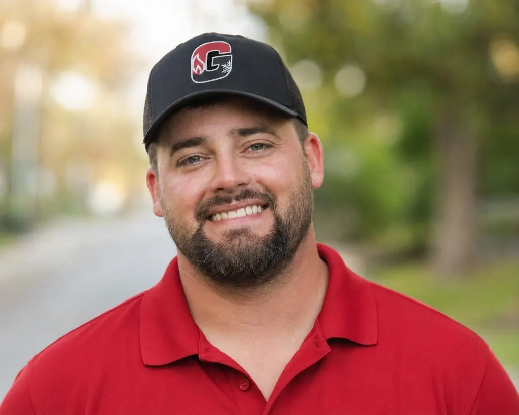 Wyat Gambill, owner of Gambill’s Heating & Air